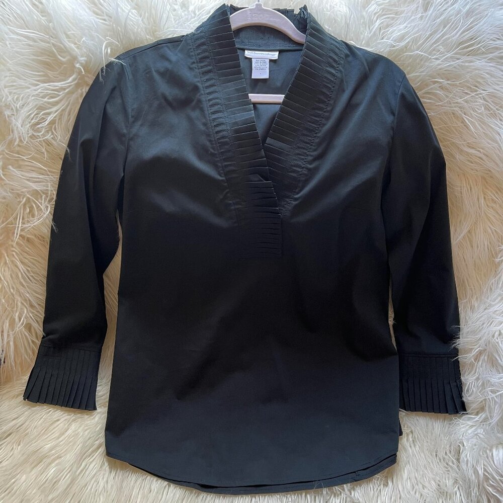 Soft Surroundings Navy Tunic - Size S